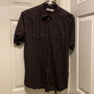 Calvin Klein Short Sleeve Button Down